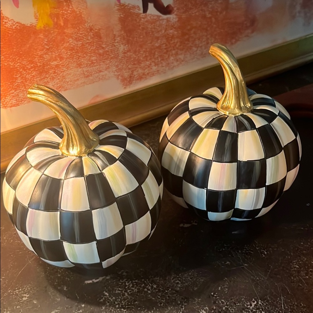 Pair of MKC Pumpkins